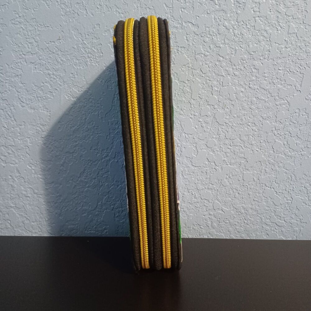Embroidered, Double-Zip Wallet - Picture 4 of 9